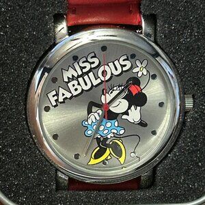Disney VINTAGE Minnie Mouse Miss Fabulous Special Edition Seiko SII Watch